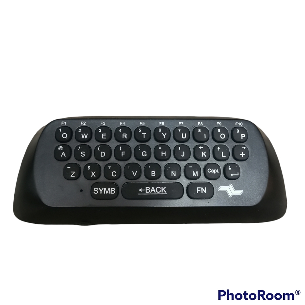 Black Xbox controller keyboard attachment